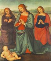 Perugino, Pietro - Madonna with Saints Adoring the Child